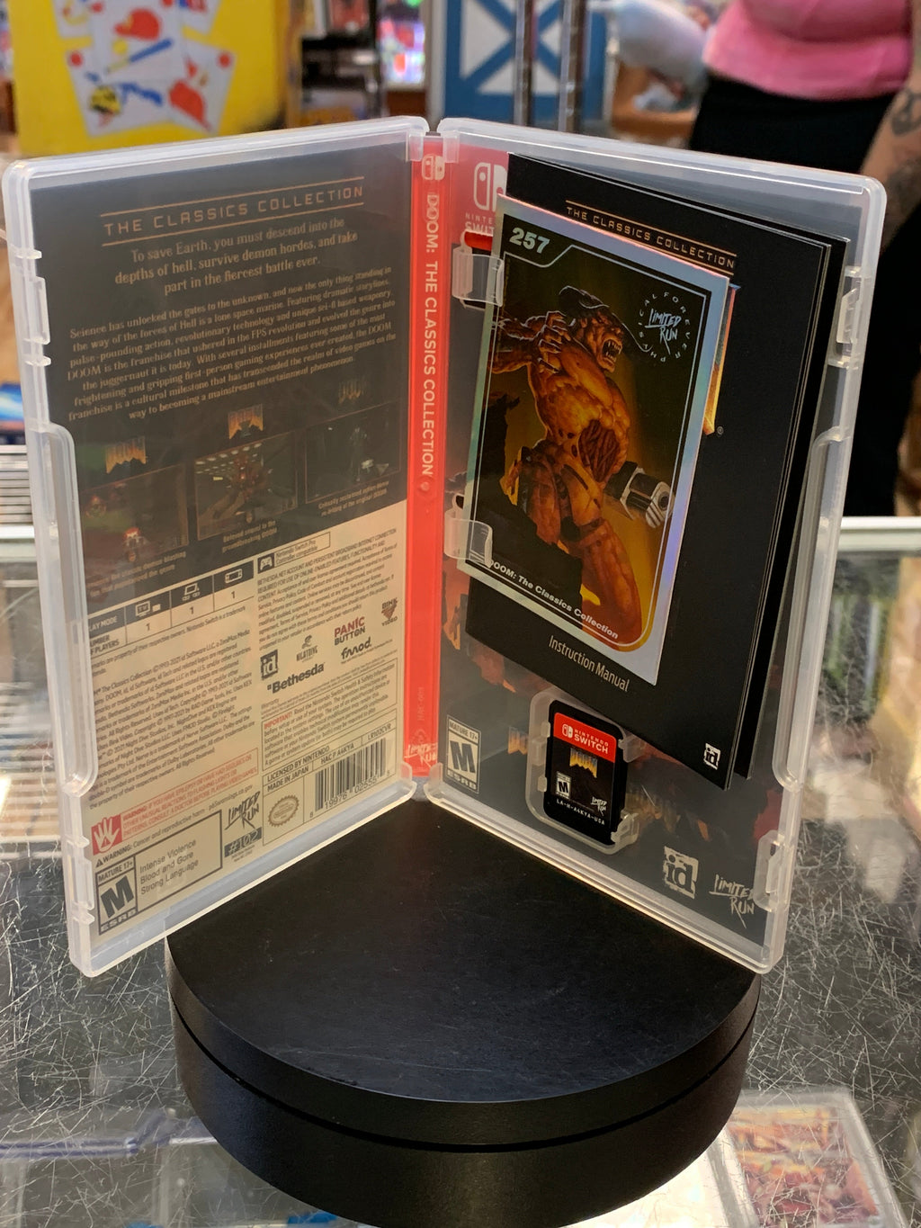 Classic Collection Doom (Nintendo Switch Video Games) ** TESTED** product image 4, provided for visual reference and product