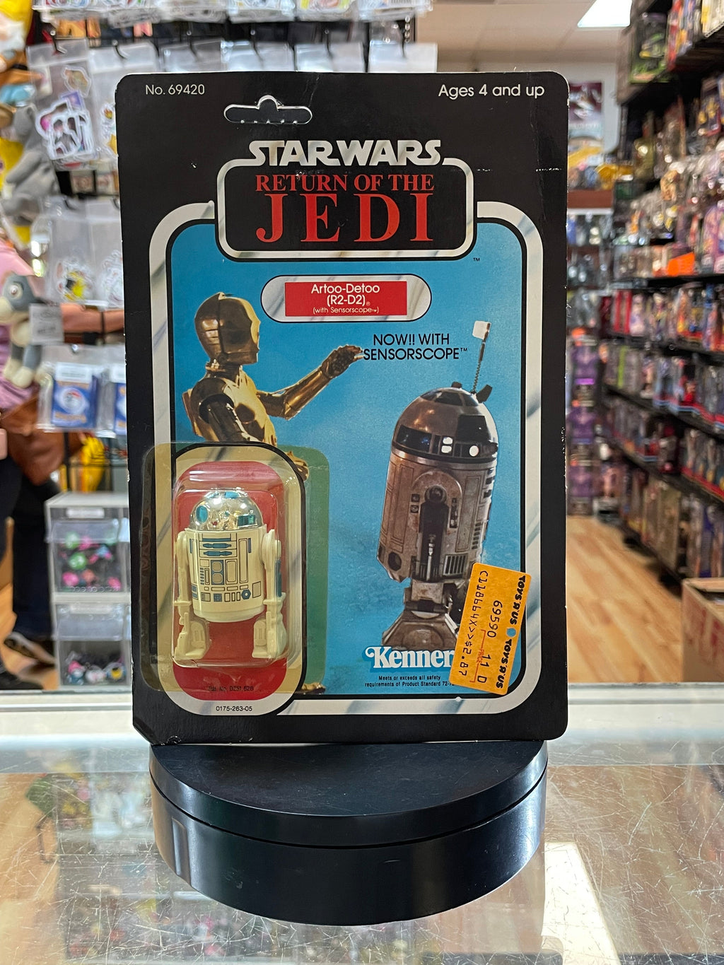 Sensorscope R2-D2 ROTJ 77 (Vintage Star Wars, Kenner) **SEALED** product image 1, provided for visual reference and product