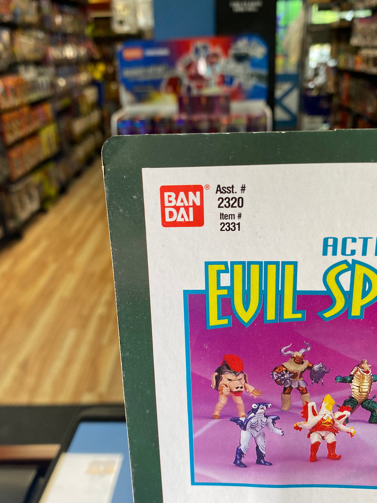 Pete & Repeat Evil Space Aliens (Vintage MMPR Power Rangers, Bandai) SEALED product image 10, provided for visual reference