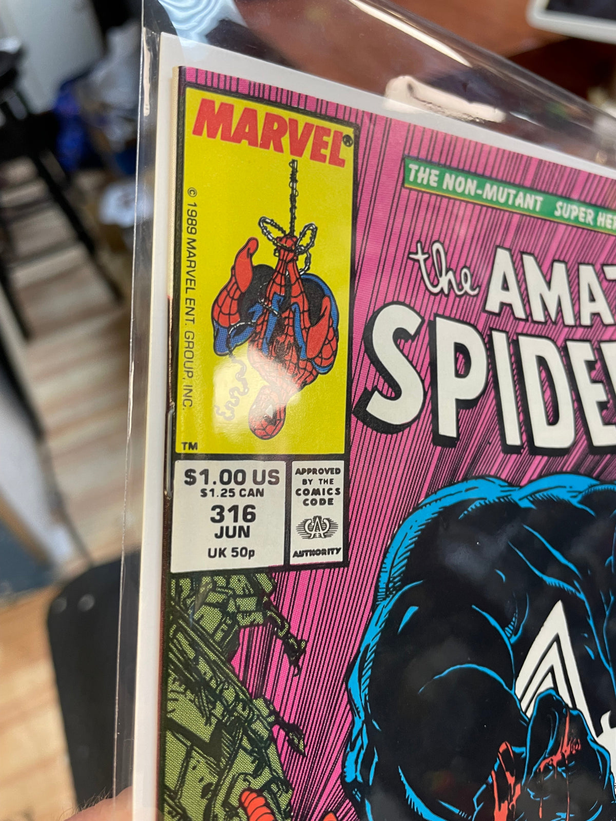 Amazing Spider-Man #316 -McFarlane Cover Venom Cover- (Marvel, Comics) Good product image 13, provided for visual reference