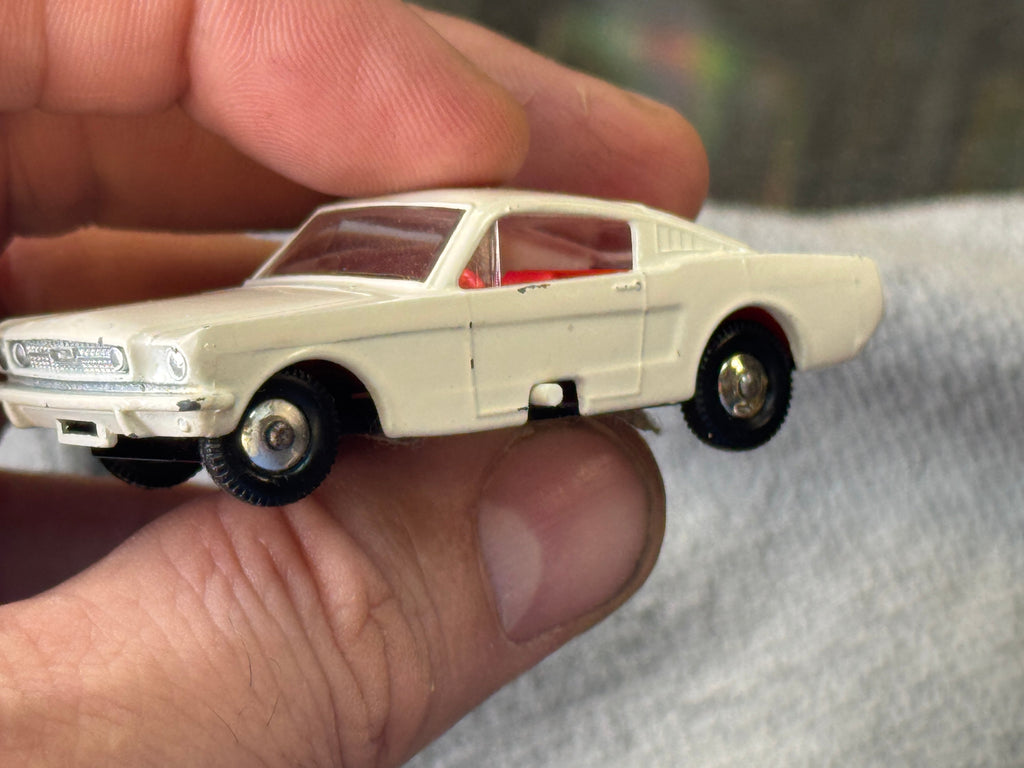 White Ford Mustang 8 Diecast (Vintage Matchbox, Lesney) product image 12, provided for visual reference and product detail