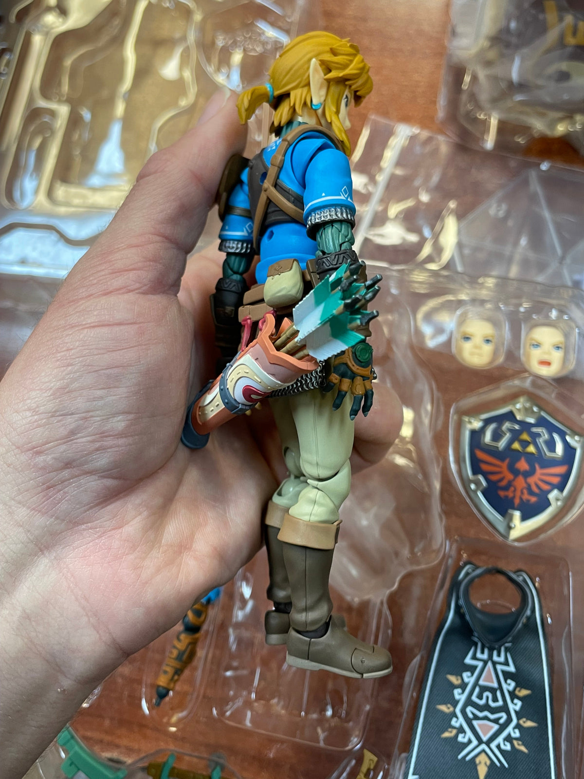 Link Tears of the Kingdom DX (Figma Good Smile, Zelda) COMPLETE product image 10, provided for visual reference and product