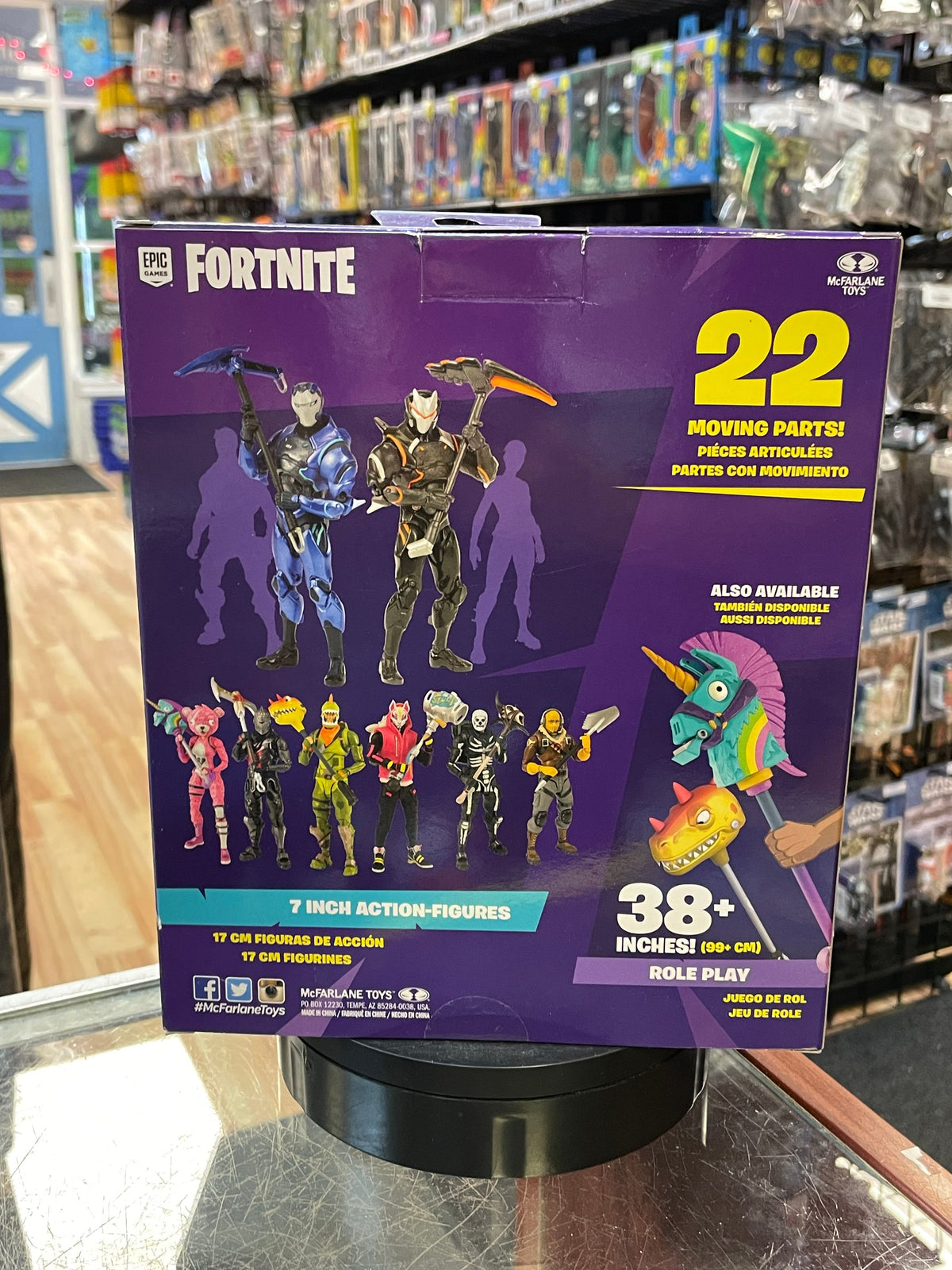 Omega (Fortnite, McFarlane) **SEALED** product image 2, provided for visual reference and product detail review