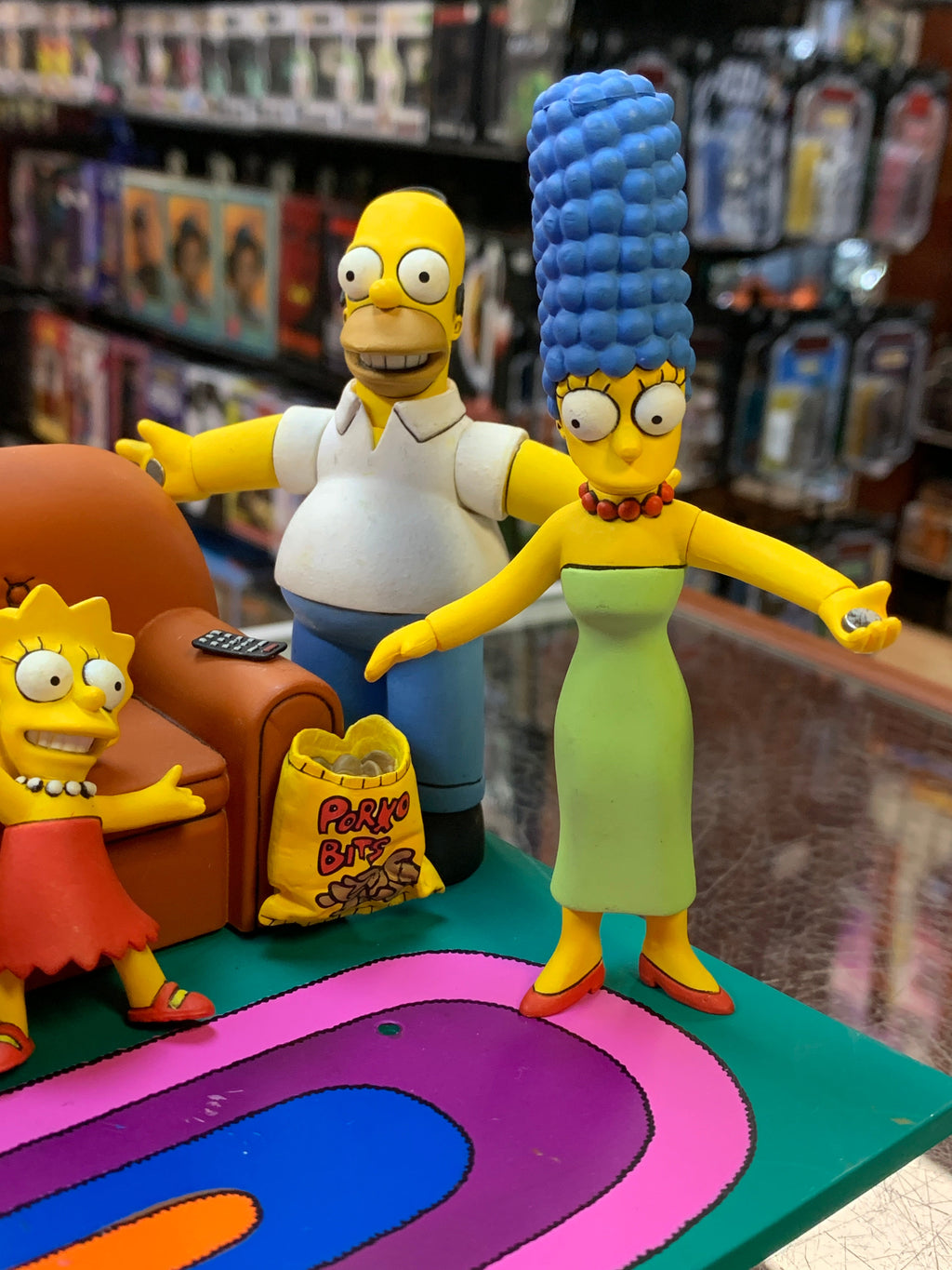 Simpsons Gag Couch Set (McFarlane, Simpsons) Loose product image 4, provided for visual reference and product detail review