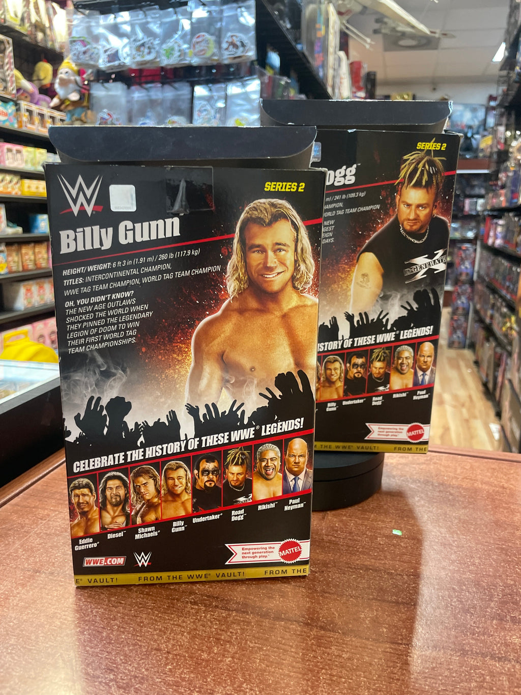 Billy Gunn & Road Dogg Series 2 (WWE Elite Collection, Mattel) **USED** product image 3, provided for visual reference and