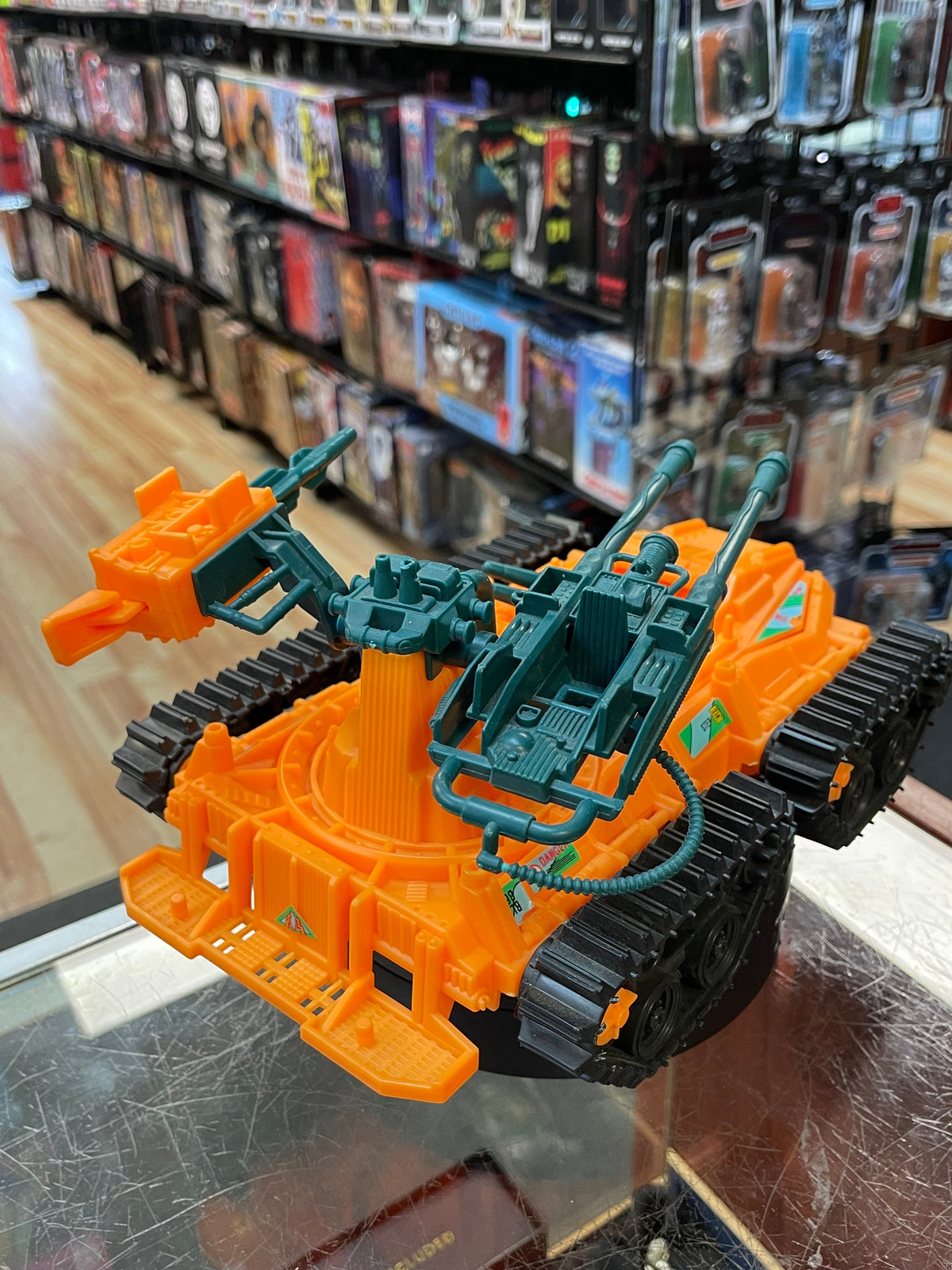 Cobra Paralyzer (Vintage GI Joe, Hasbro) COMPLETE product image 8, provided for visual reference and product detail review