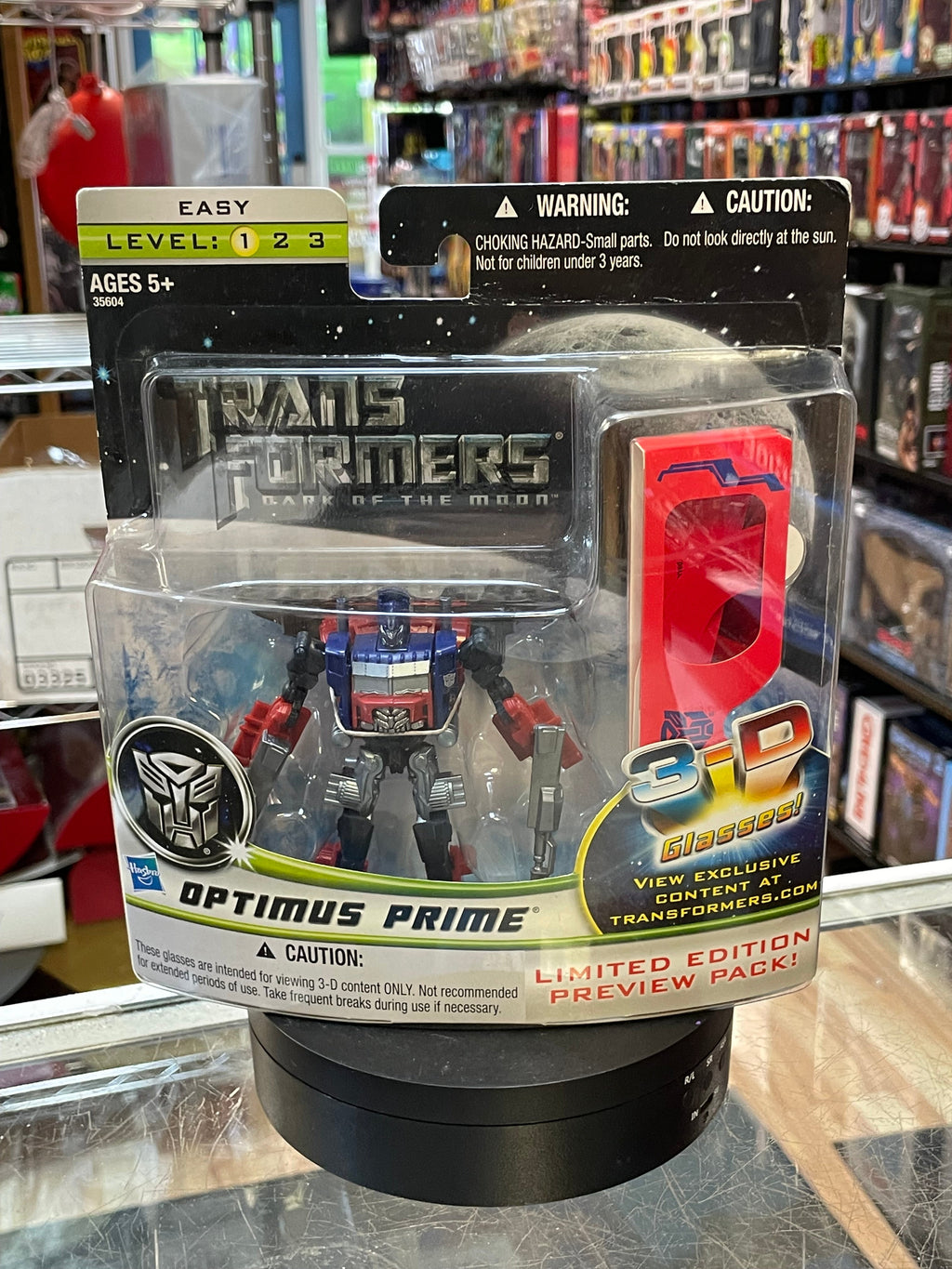 Optimus Prime -Preview Pack- (Transformers Dark of the Moon, Hasbro) **SEALED** product image 1, provided for visual