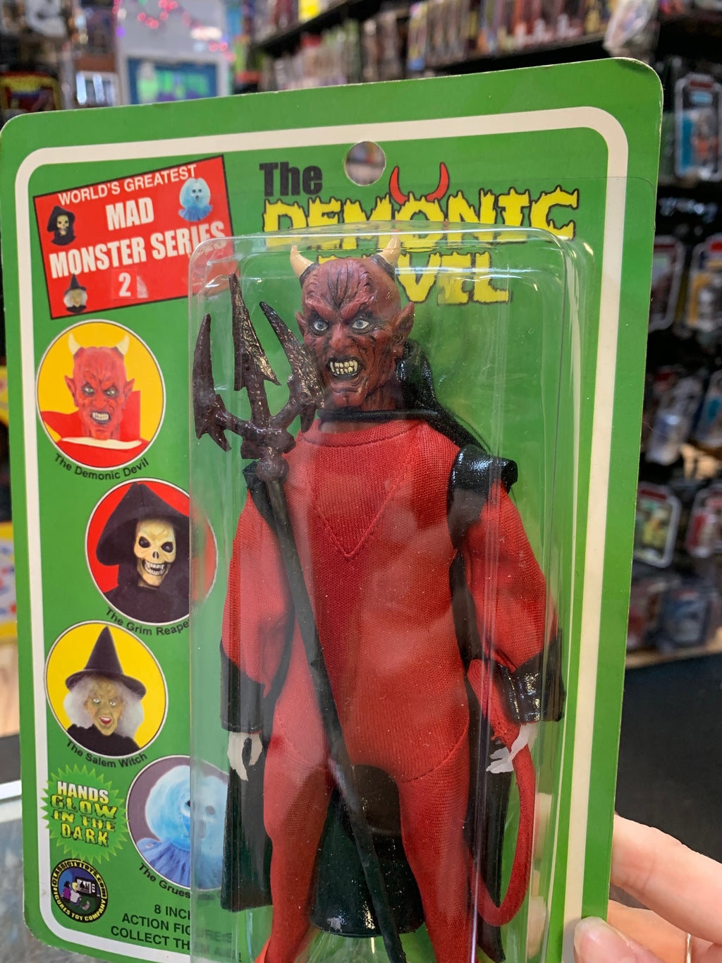 Demonic Devil (Figure Toys Company, Mad Monster Series 2) SEALED product image 2, provided for visual reference and product