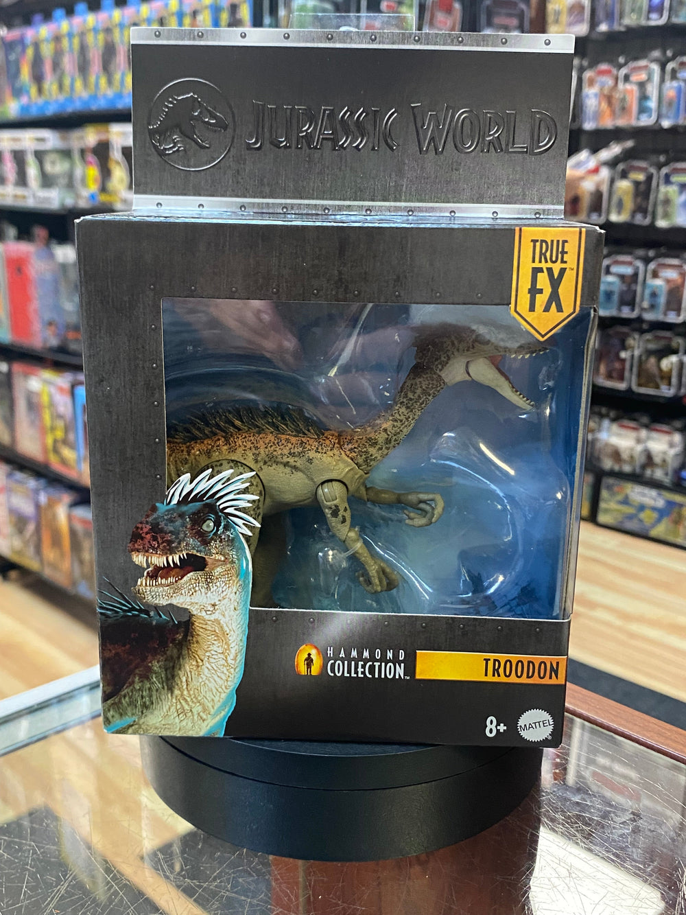 Troodon (Jurassic Park Hammond Collection, Mattel) SEALED