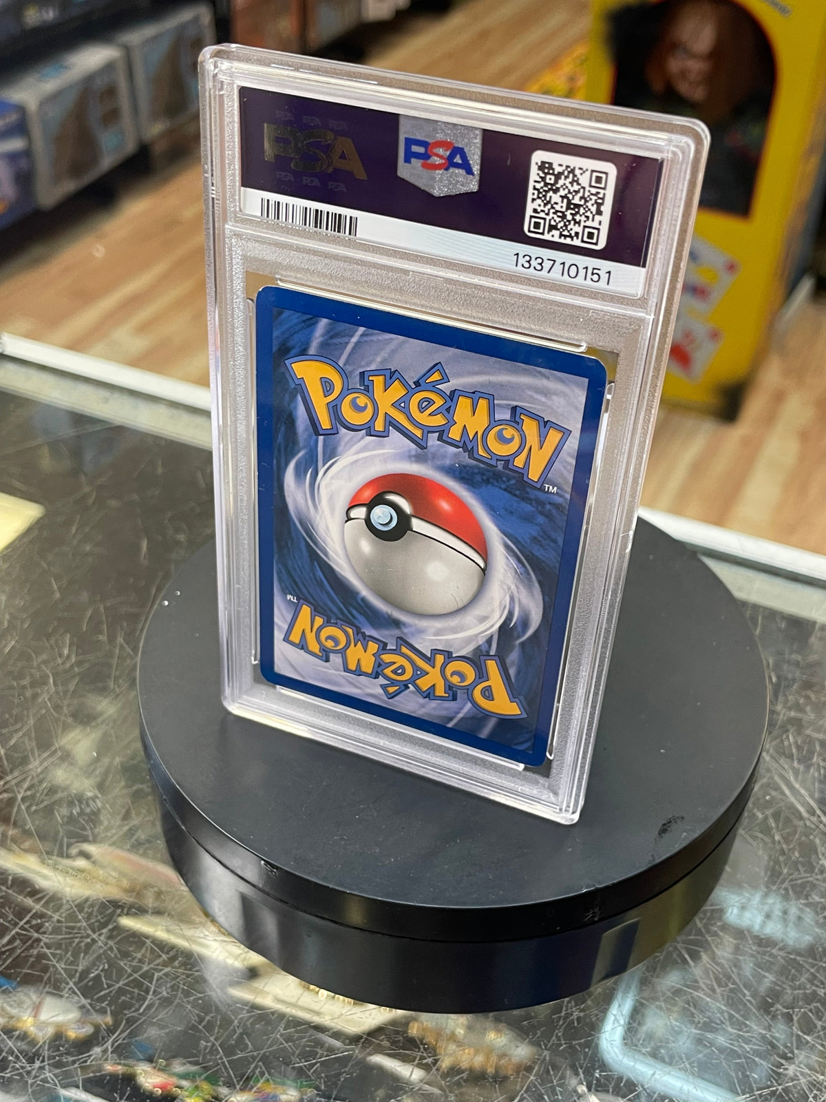 Dark Alakazam Holo Rockey 1/82 (Pokemon, Wizard) **PSA 6** product image 7, provided for visual reference and product detail