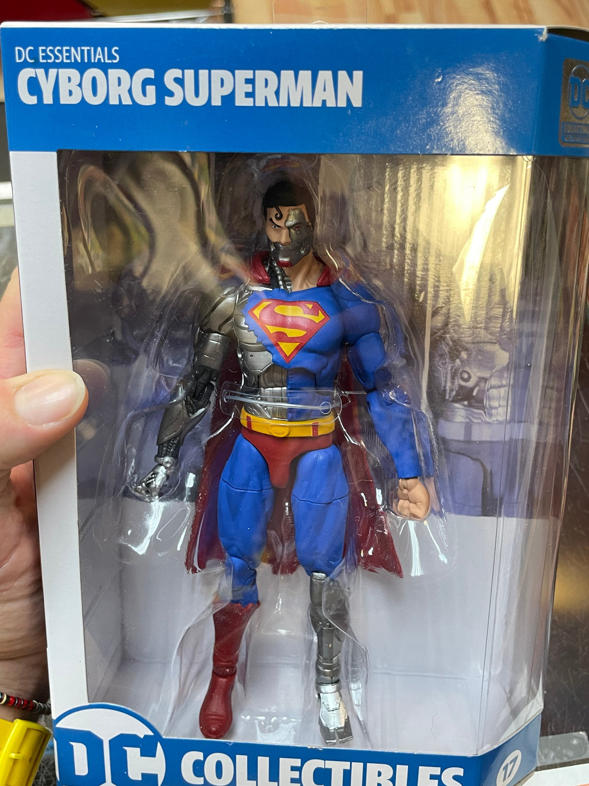 Cyborg Superman (DC Essentials, DC Collectibles) SEALED product image 4, provided for visual reference and product detail