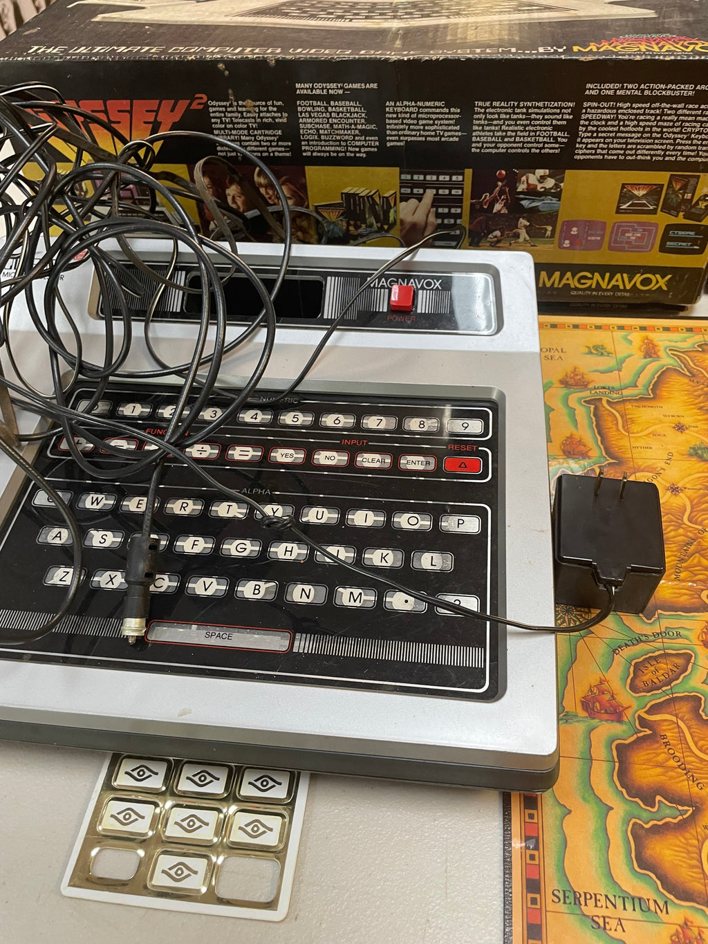 Odyssey 2 with Box & Games (Magnavox, Vintage Video Games) product image 13, provided for visual reference and product