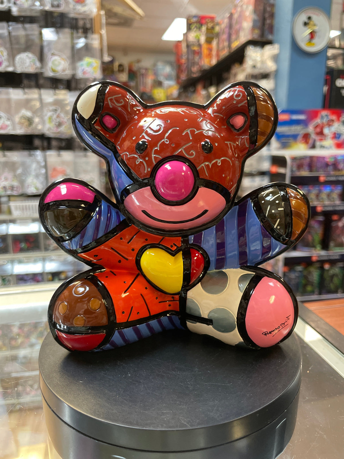 Happy Bear #2601 (Enesco, Britto) NEW OPEN product image 2, provided for visual reference and product detail review