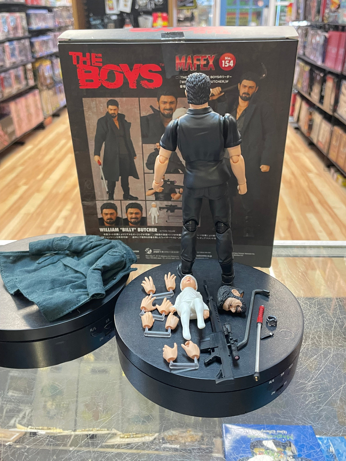 Billy Butcher No.154 (The Boys, Medicom Toy Mafex) INCOMPLETE product image 8, provided for visual reference and product
