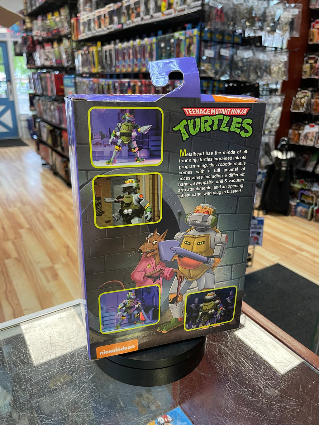 Mighty Metalhead (TMNT Ninja Turtles, NECA) **SEALED** product image 5, provided for visual reference and product detail