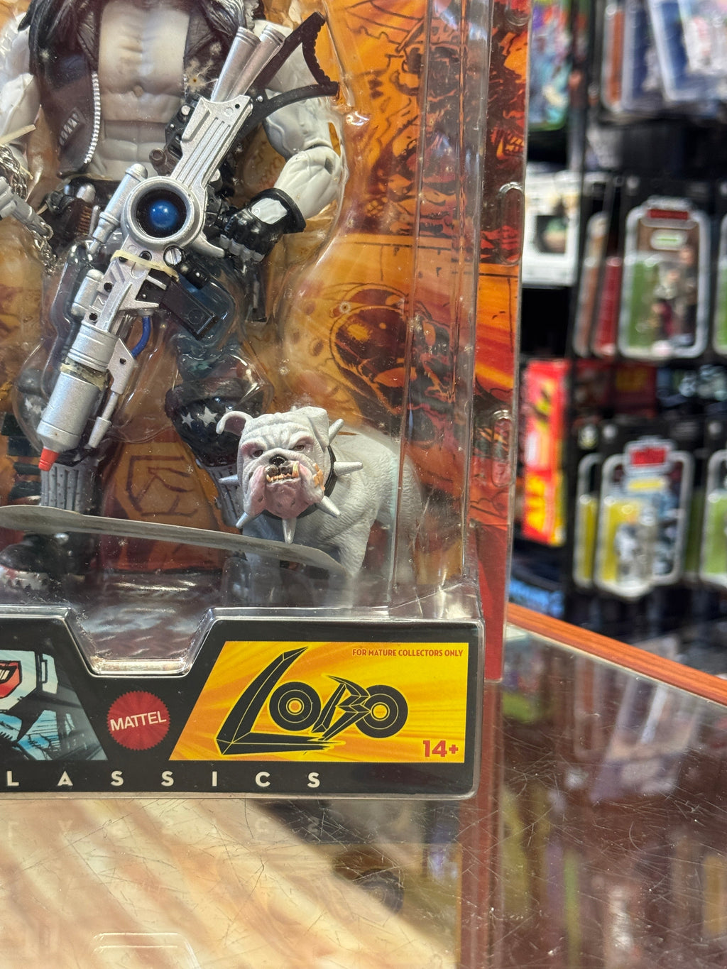 Lobo with Dog Deluxe (DC Classics Universe, Mattel) product image 6, provided for visual reference and product detail review