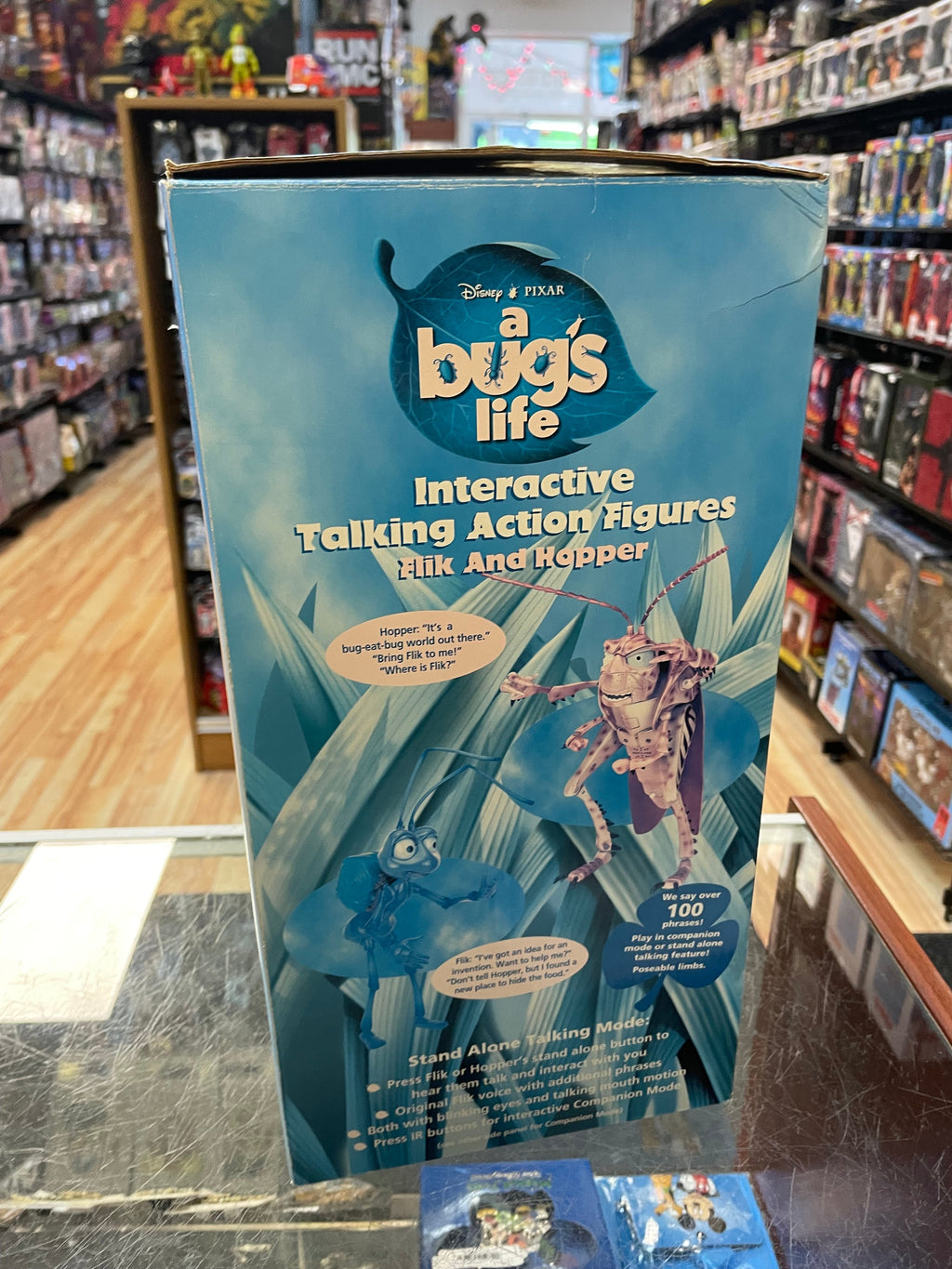 Interactive Flik & Hopper (Vintage Bugs Life, Thinking Toy) **NEW OPENNED** product image 24, provided for visual reference