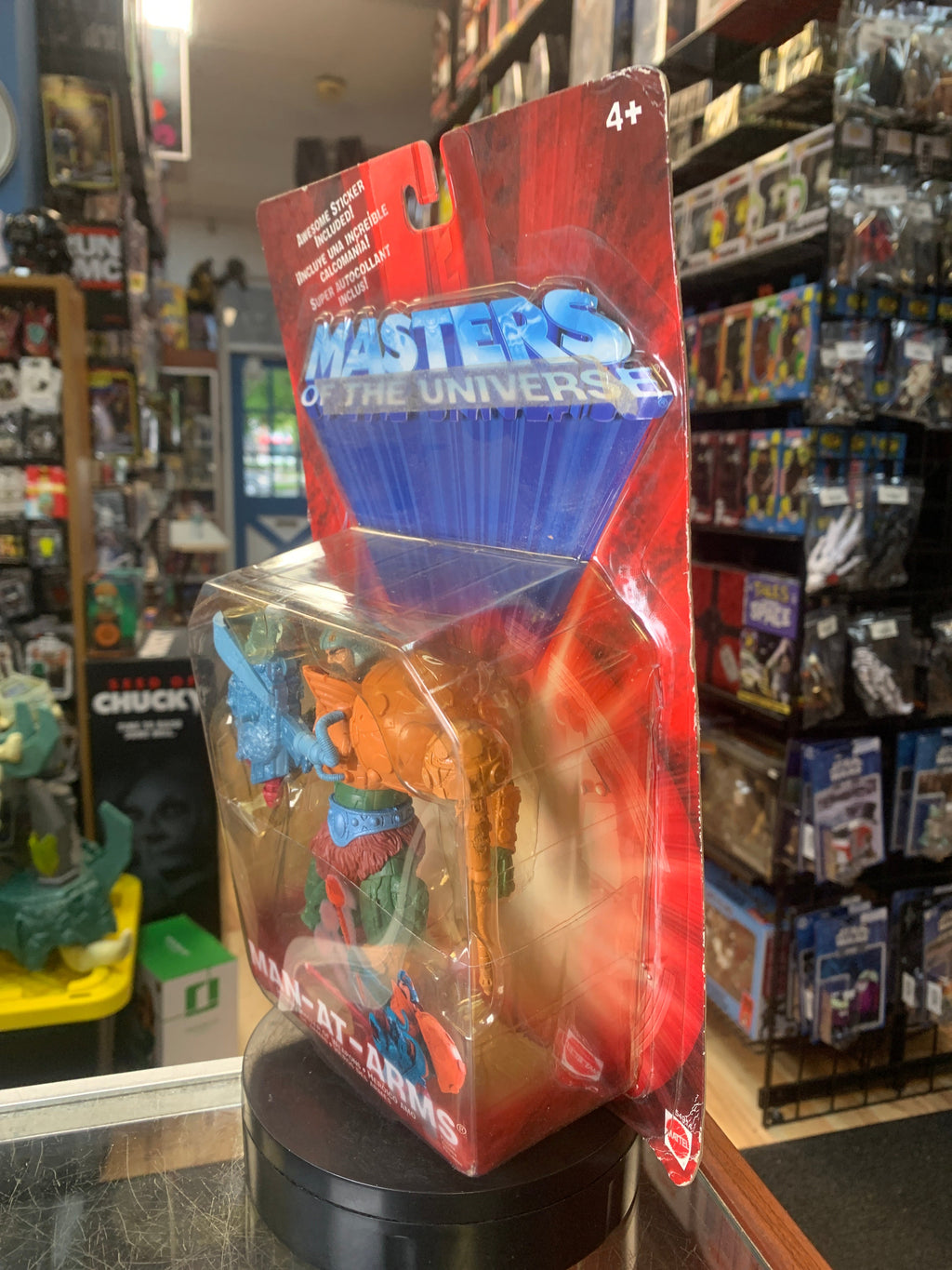 Man At Arms (MOTU 200X, Mattel) **COMPLETE** product image 5, provided for visual reference and product detail review