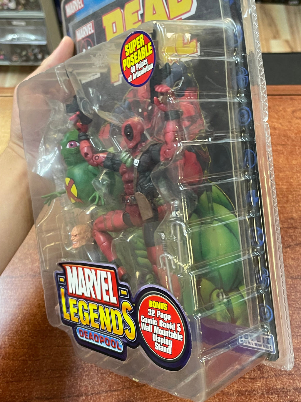 Deadpool Series VI (Marvel Legends, ToyBiz)SEALED product image 5, provided for visual reference and product detail review