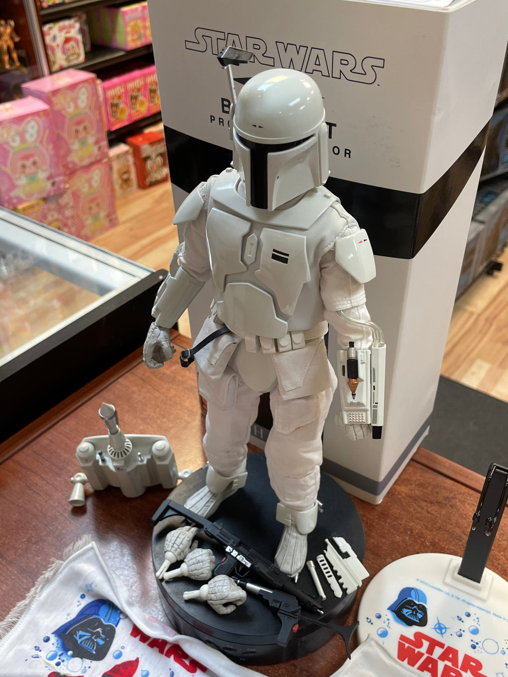Boba Fett Prototype Armor (Star Wars, Sideshow) COMPLETE product image 4, provided for visual reference and product detail