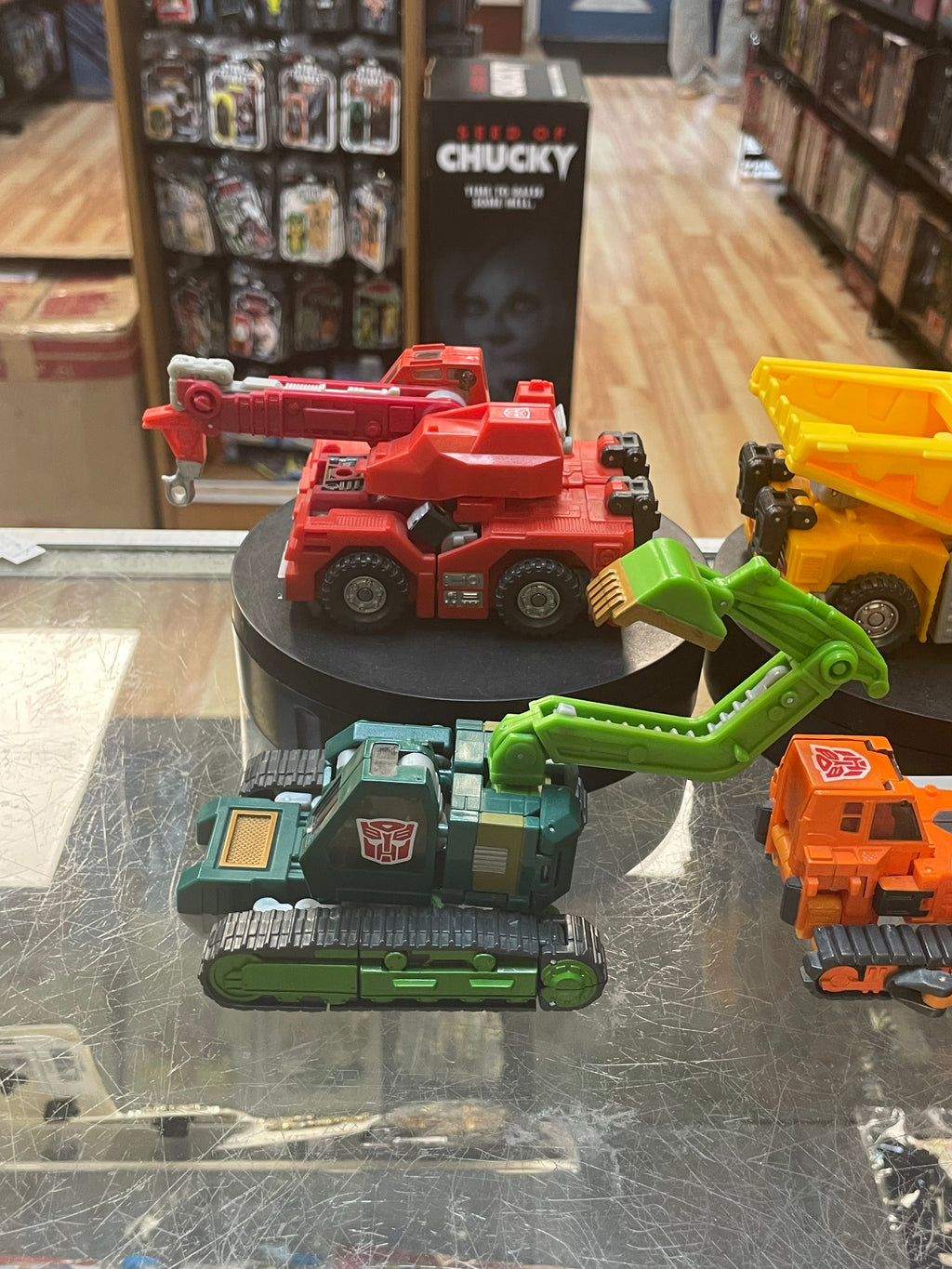 Transformers Build Team (Robots In Disguise, Heavyload, Hightower, Wedge, Grimlock) COMPLETE SET product image 2, provided