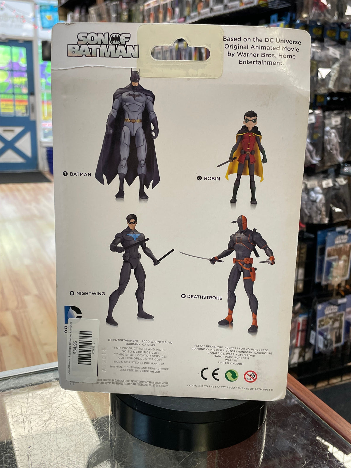 Son of Batman Robin (DC Universe, Animated Movie) **SEALED** product image 2, provided for visual reference and product