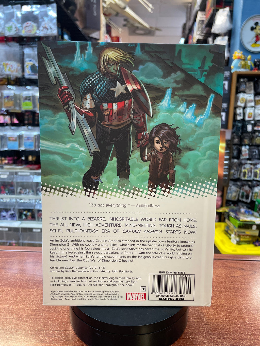 Captain America -Remender- HardCover Volume 1-5 (Marvel, Comics) product image 3, provided for visual reference and product