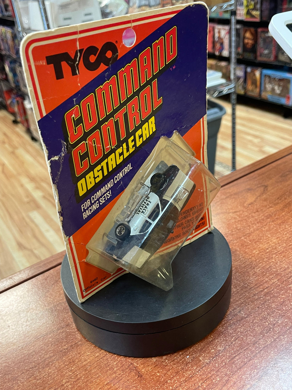 Officials Car 6482 Command Control (Vintage Slot Car, TYCO) SEALED product image 3, provided for visual reference and