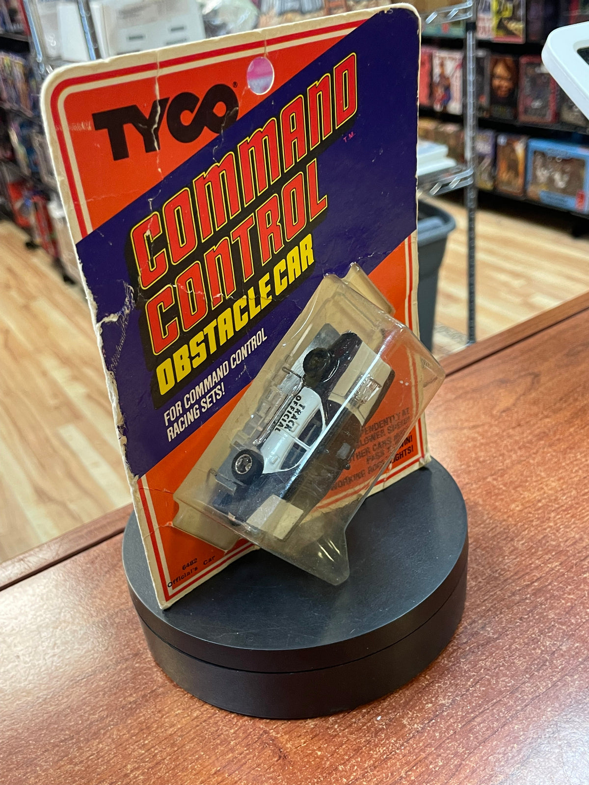 Officials Car 6482 Command Control (Vintage Slot Car, TYCO) SEALED product image 3, provided for visual reference and