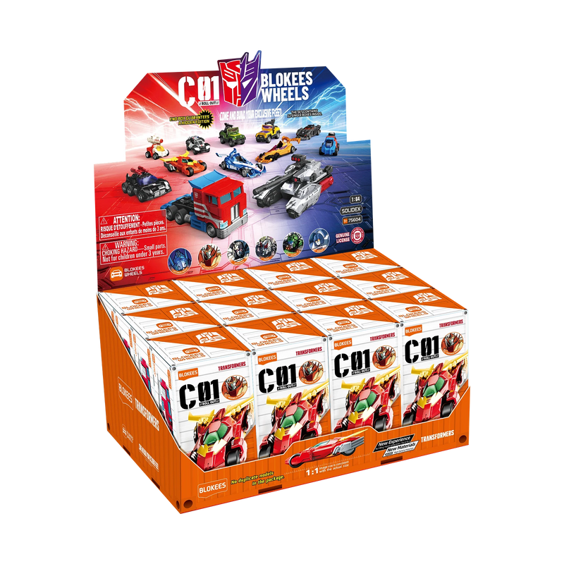 Rollout Wheels (Transformers Shining, Blokees) SEALED CASE product image 1, provided for visual reference and product detail