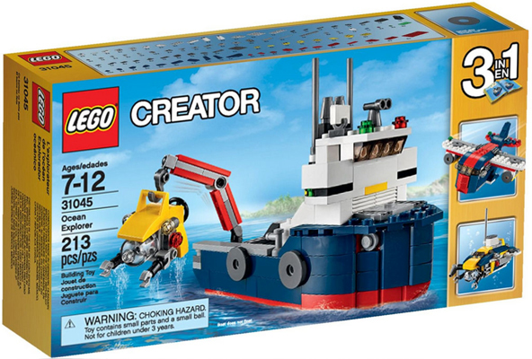 31045 Ocean Explorer (Retired) (Certified Complete) product image 1, provided for visual reference and product detail review