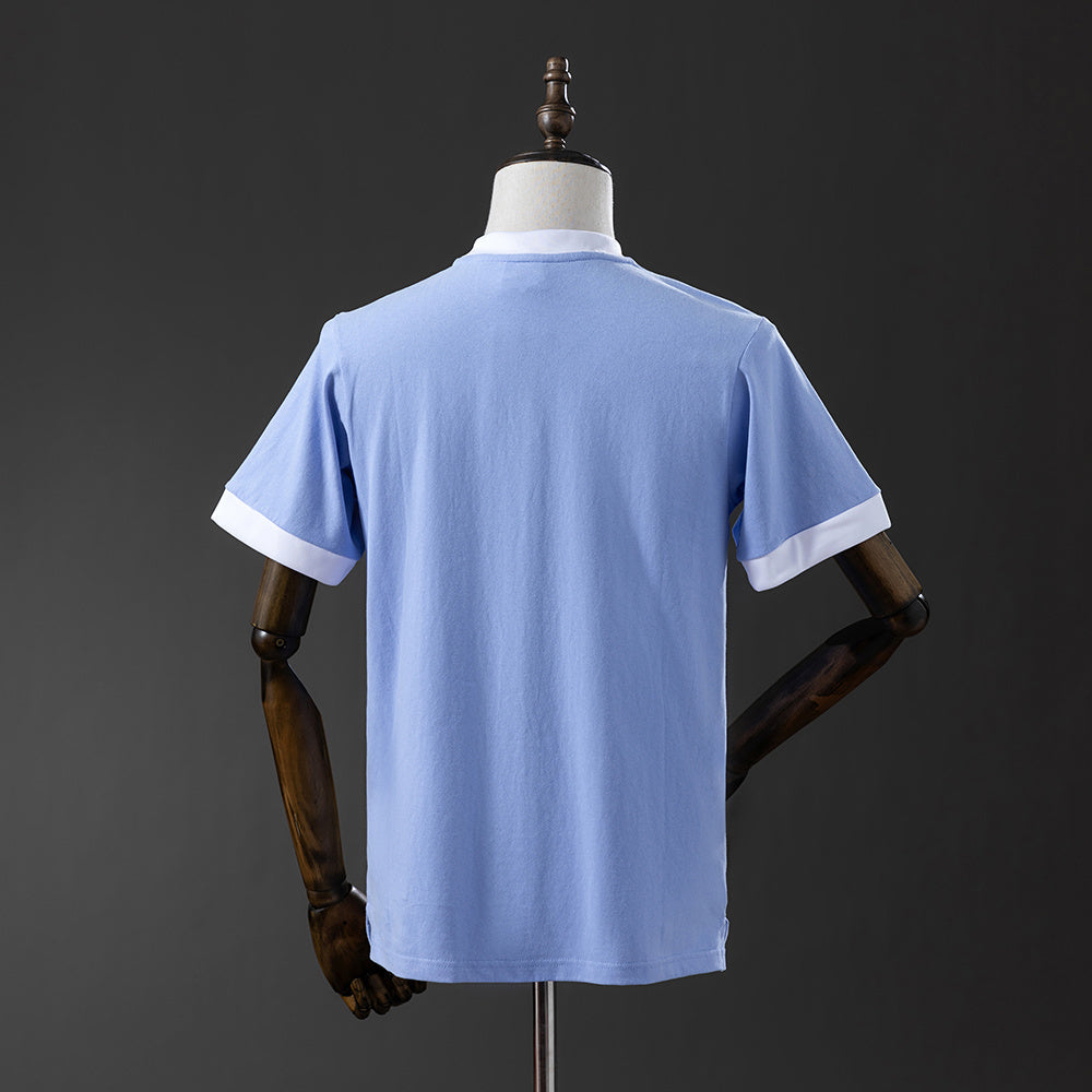 Manchester City Jersey 1971-72 Home Retro Football Kit product image 2