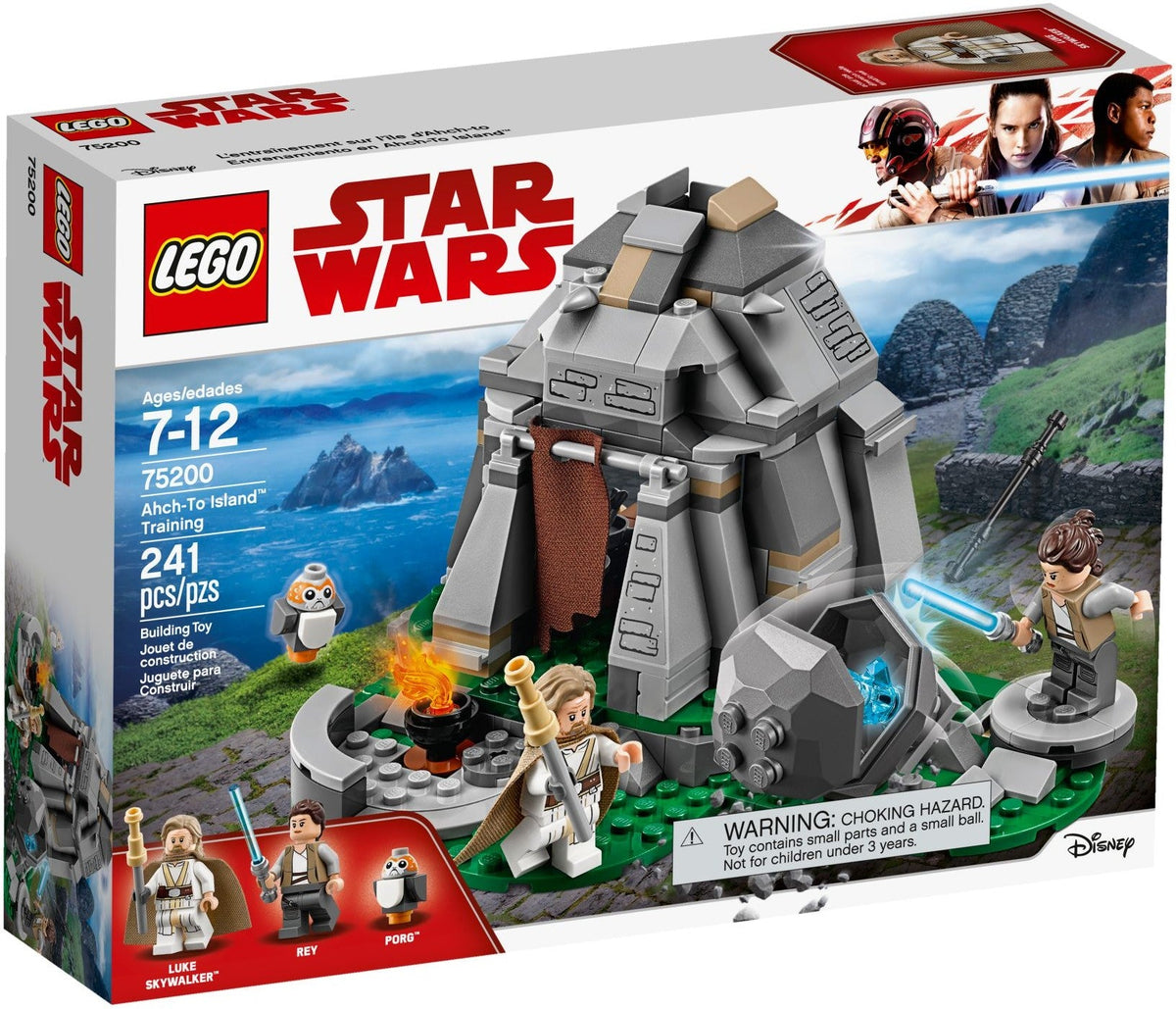 75200 Star Wars: The Last Jedi Ahch-To Island Training (Retired) (Certified Complete) product image 2, provided for visual