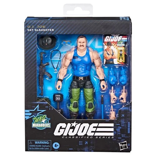 Mad Marauders Sgt. Slaughter (GI Joe Classified, Hasbro) product image 1, provided for visual reference and product detail