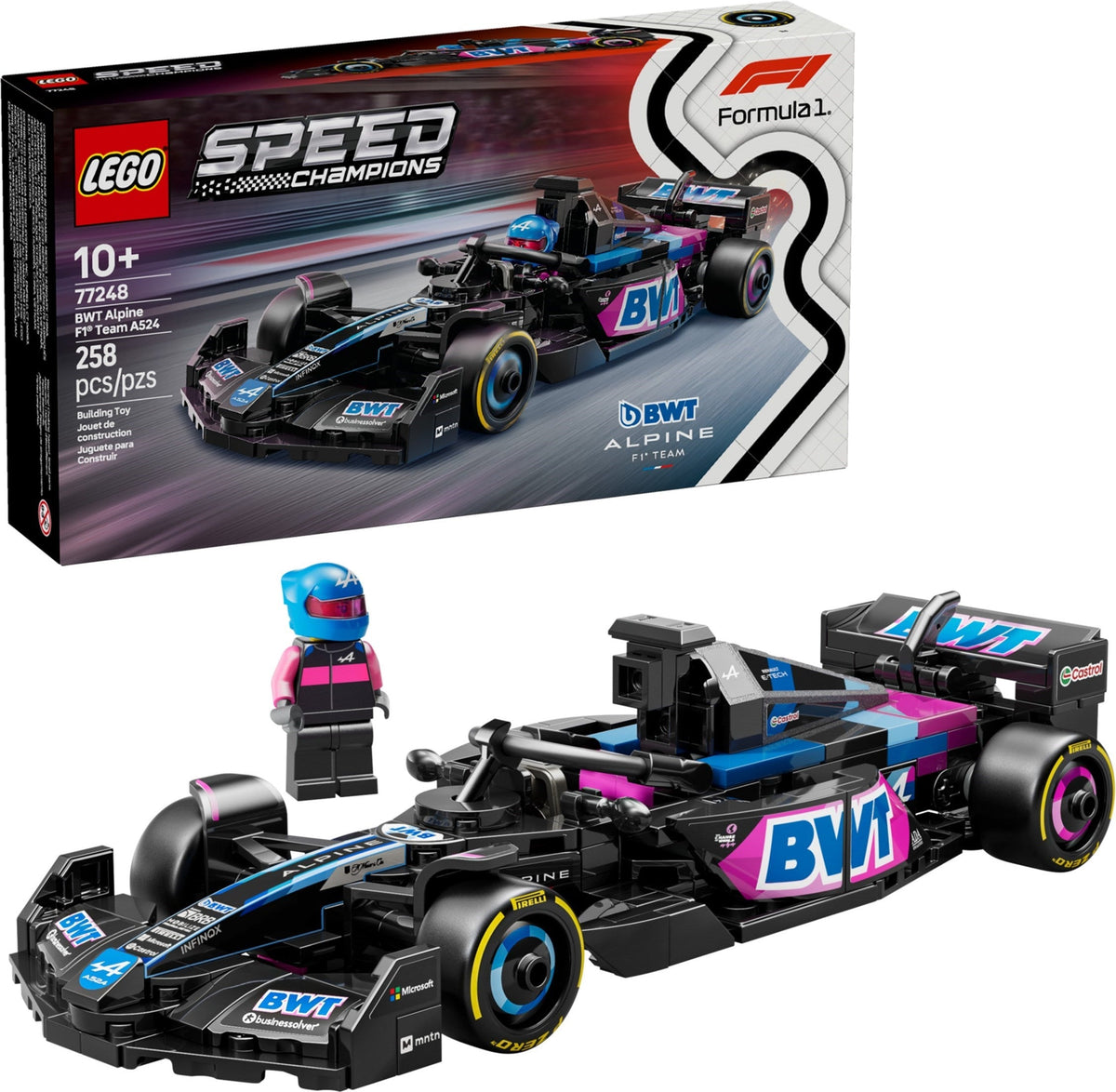 77248 BWT Alpine F1 Team A524 (Certified Complete) product image 1, provided for visual reference and product detail review