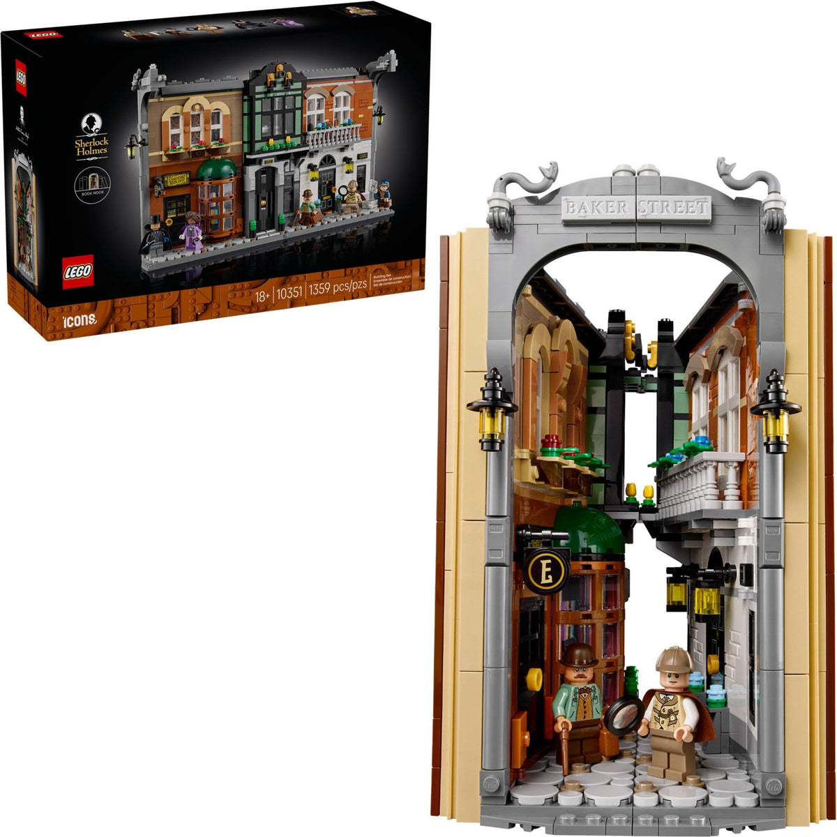 10351 Sherlock Holmes: Book Nook (Certified Complete) product image 1, provided for visual reference and product detail