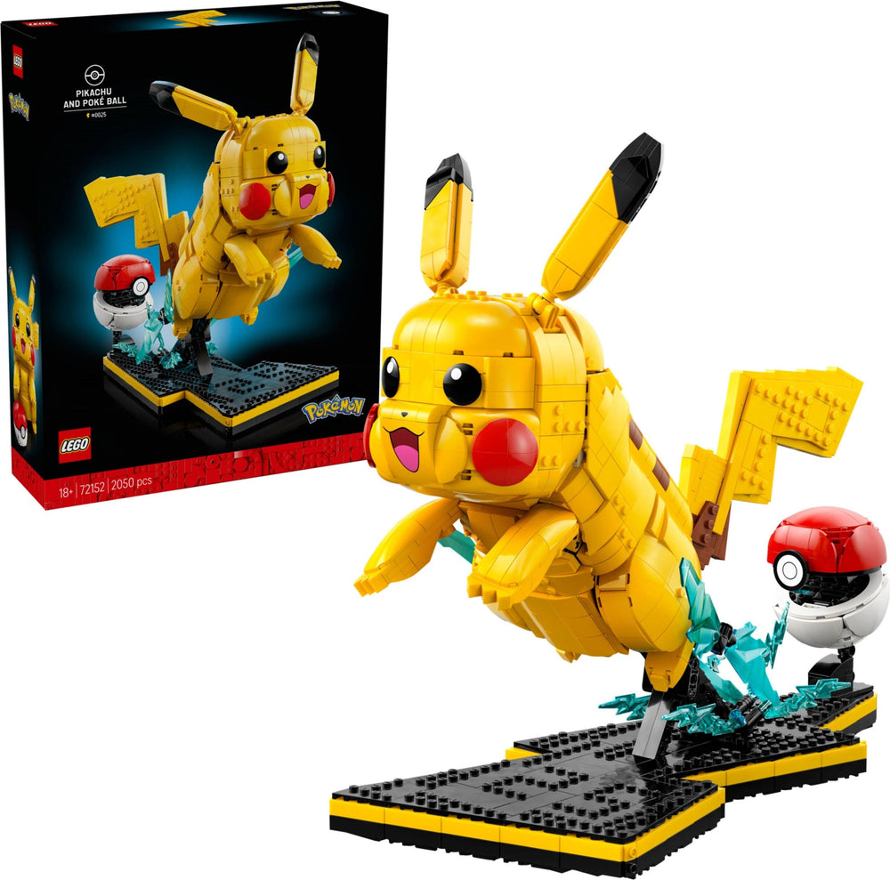 72152 Pikachu and Poké Ball