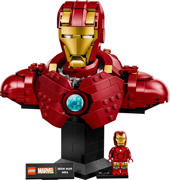 76327 Iron Man MK4 Bust product image 2, provided for visual reference and product detail review