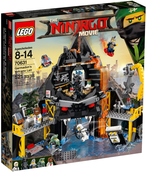 70631 Garmadon's Volcano Lair (Retired) (Certified Complete) product image 1, provided for visual reference and product
