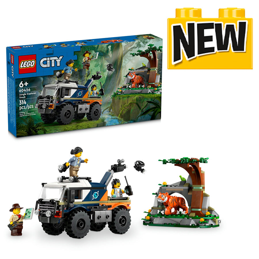 60426 LEGO City: Jungle Explorer Off-Road Truck product image 1, provided for visual reference and product detail review