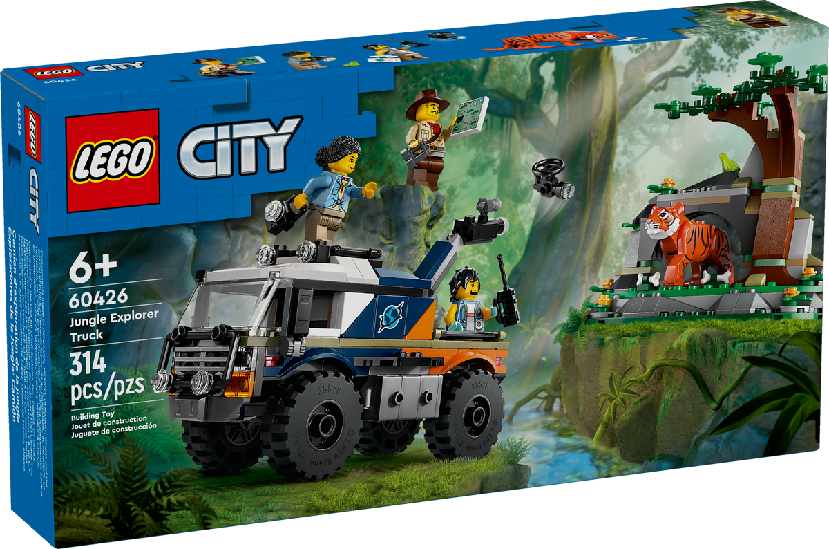 60426 LEGO City: Jungle Explorer Off-Road Truck product image 3, provided for visual reference and product detail review
