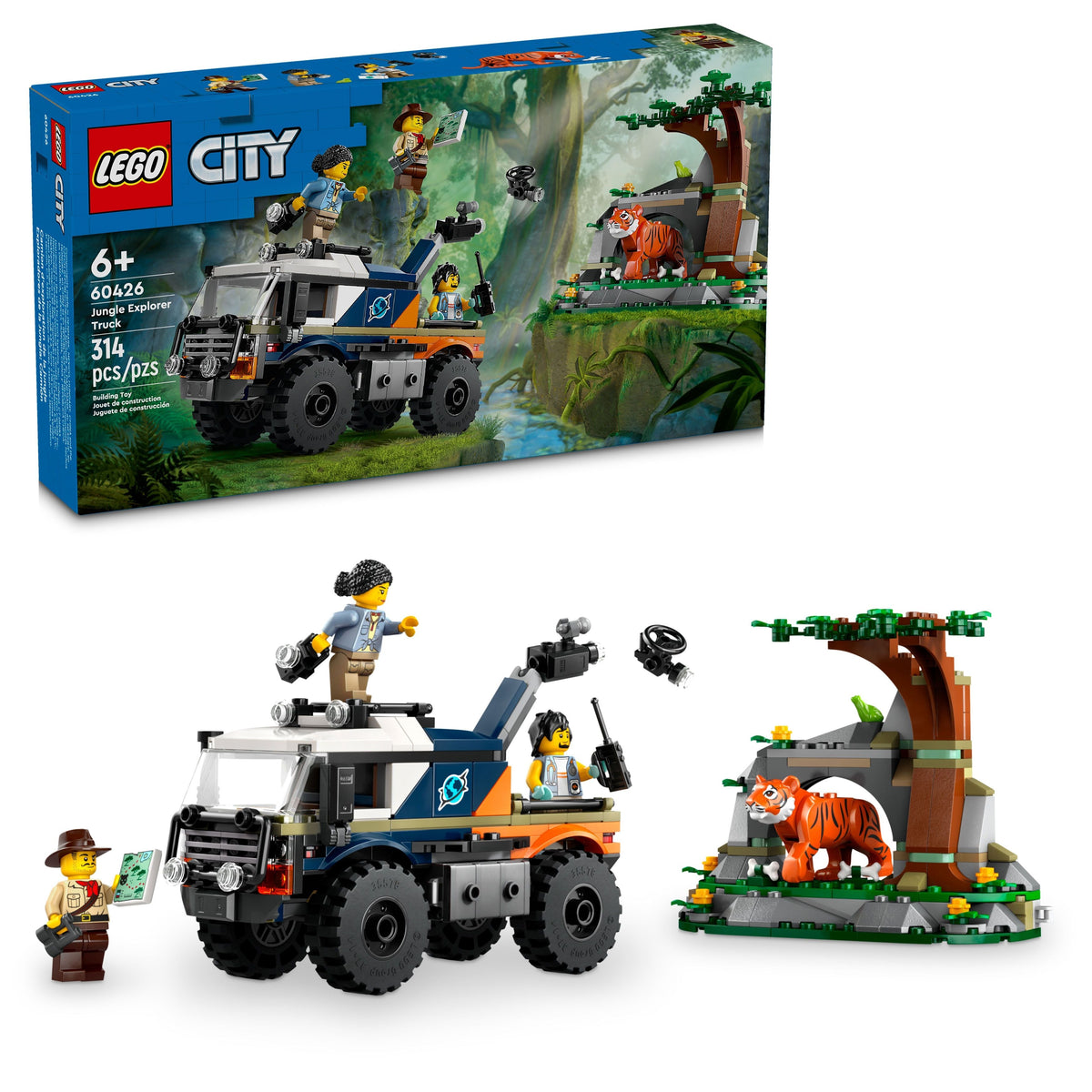 60426 LEGO City: Jungle Explorer Off-Road Truck product image 2, provided for visual reference and product detail review