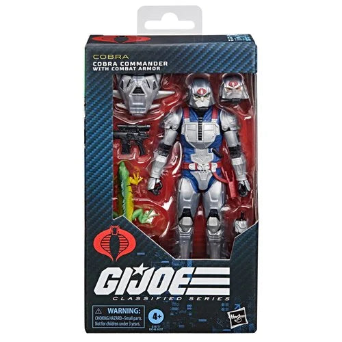 Cobra Commander W/Combat Armor #168 (GI Joe Classified, Hasbro) SEALED product image 1, provided for visual reference and