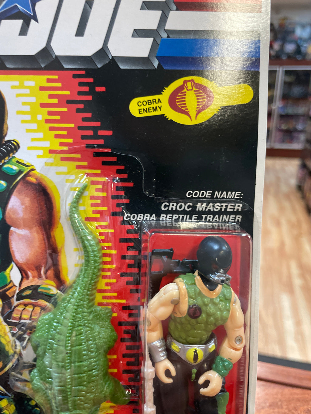 Croc Master (Vintage GI Joe, Funskool) Sealed product image 3, provided for visual reference and product detail review