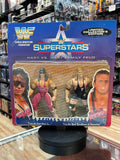 Bret Hart & Owen Hart Family Feud (WWF Bone Crunchers, Jakks Pacific) SEALED product image 1, provided for visual reference