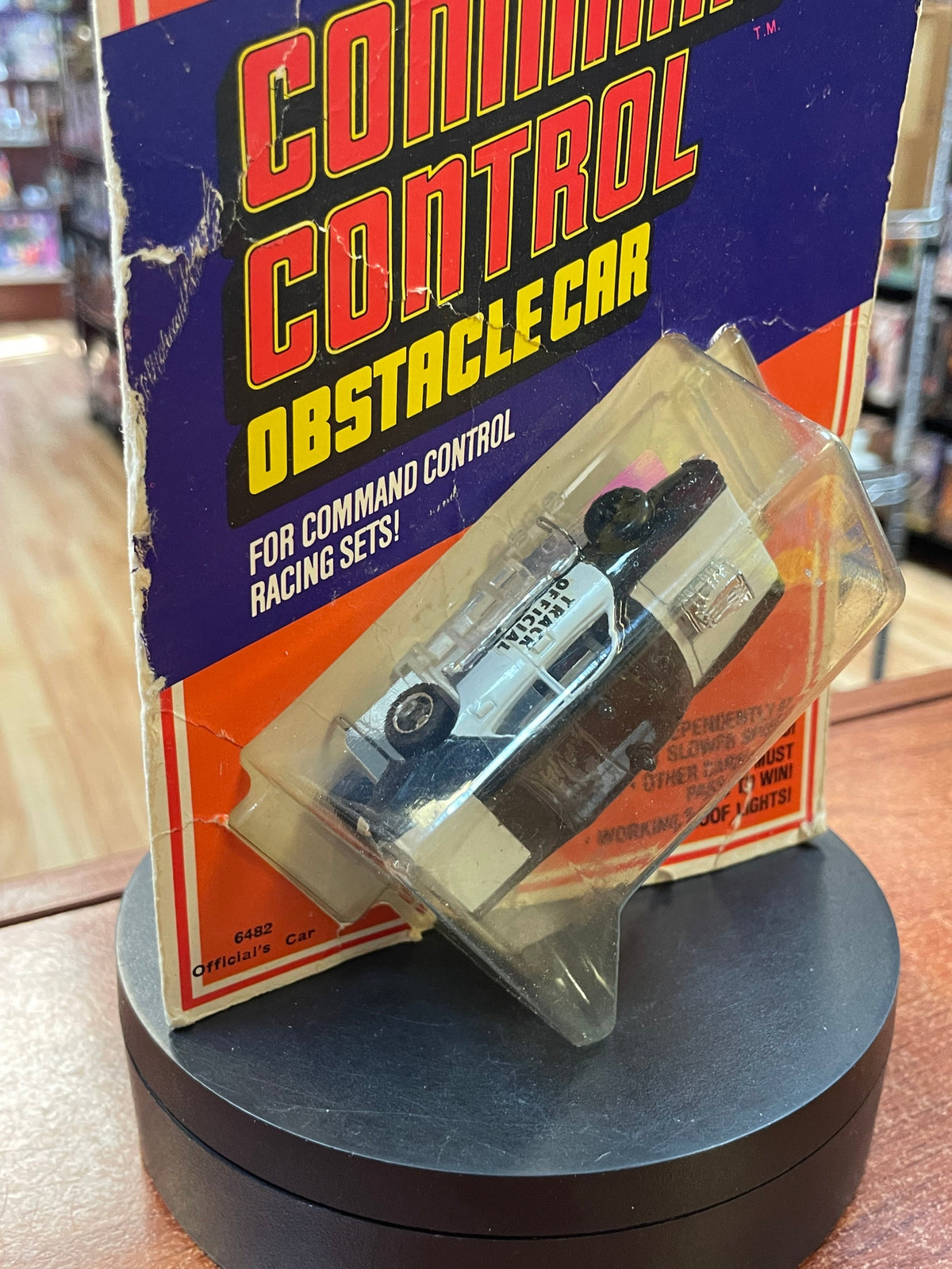 Officials Car 6482 Command Control (Vintage Slot Car, TYCO) SEALED product image 4, provided for visual reference and