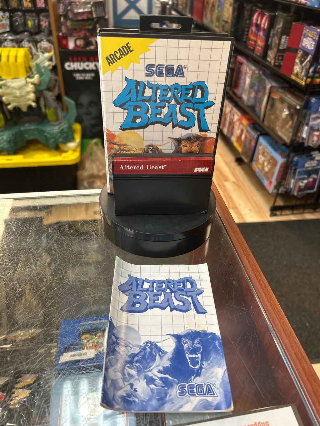 Altered Beast 0867 (SEGA Master System SMS, Video Games) **COMPLETE** product image 1, provided for visual reference and