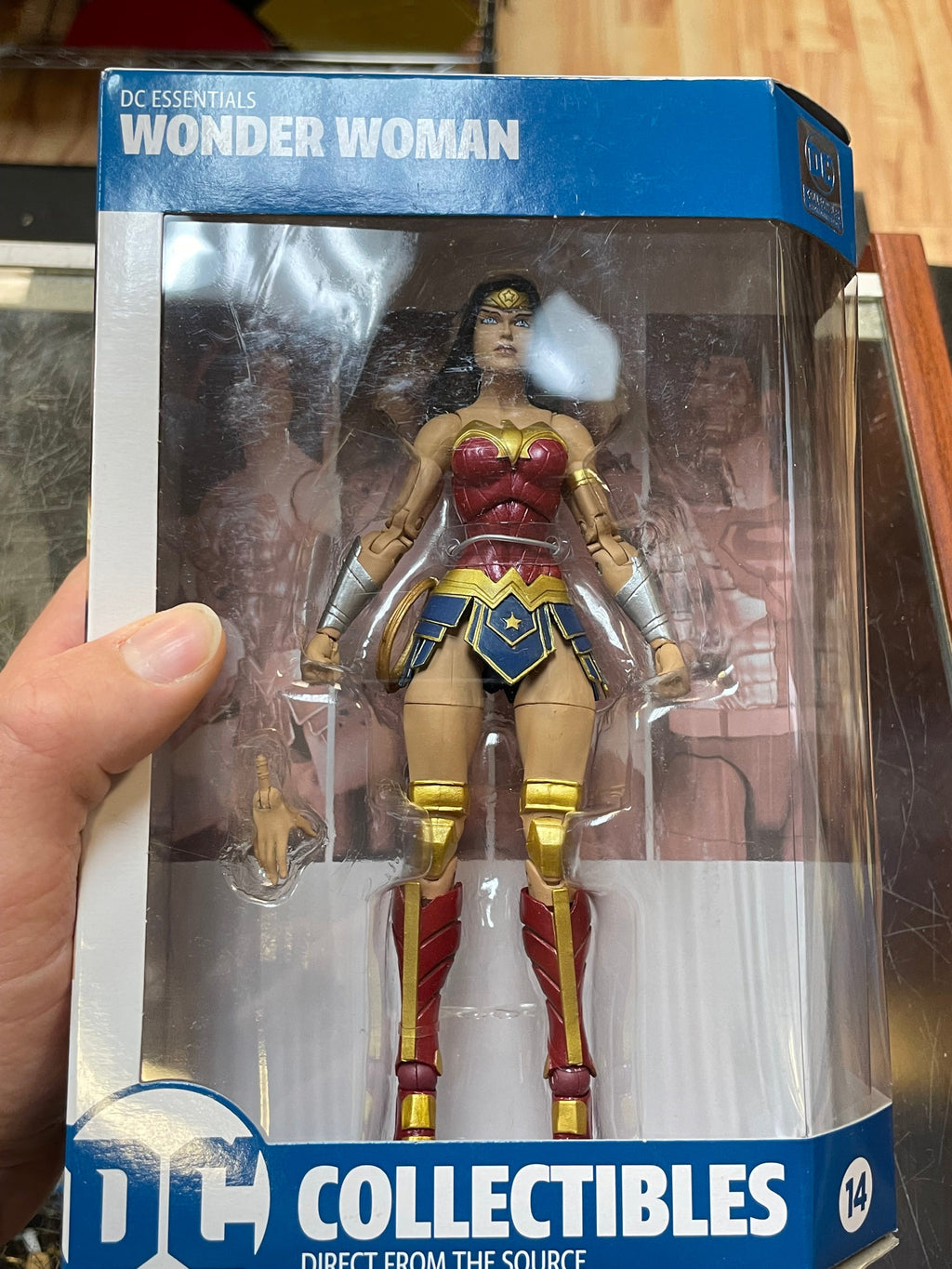 Wonder Woman (DC Essentials, DC Collectibles) SEALED product image 4, provided for visual reference and product detail review