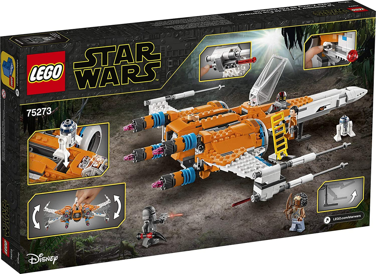 75273 Poe Dameron's X-wing Fighter (Retired) (Certified Complete) product image 2, provided for visual reference and product