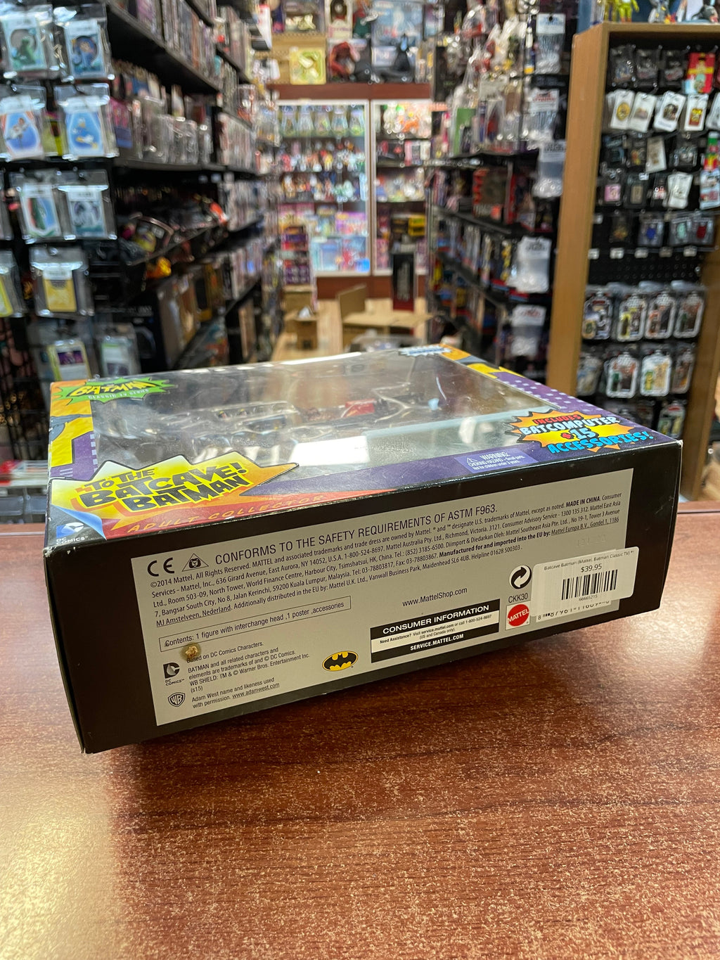 Batcave Batman (Mattel, Batman Classic TV) *SEALED* product image 7, provided for visual reference and product detail review